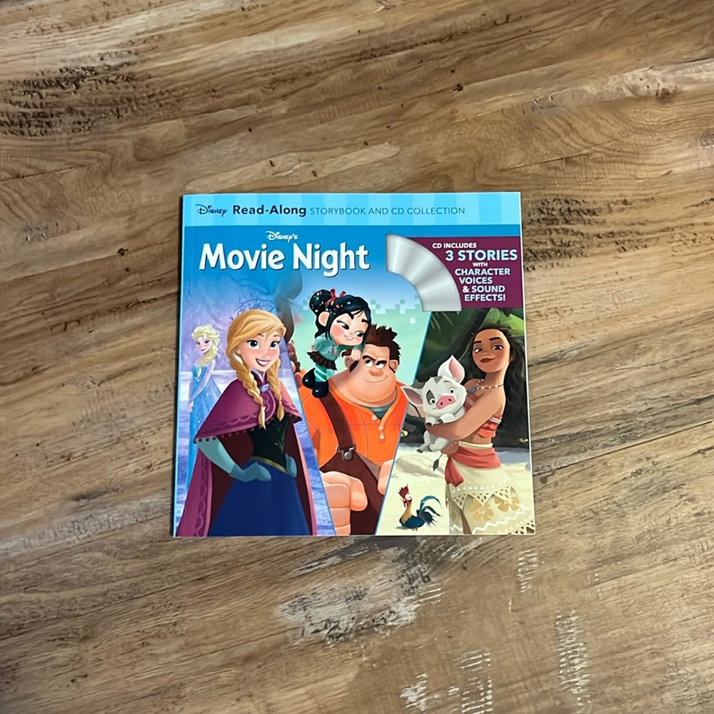 NEW!  3 - Disney Read-Along Storybook and CD Collection.  Audio book set
